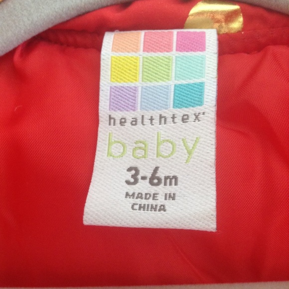 Cute Polka Dot Puffer Vest Baby Girl Sz 3-6 Months - Picture 4 of 6